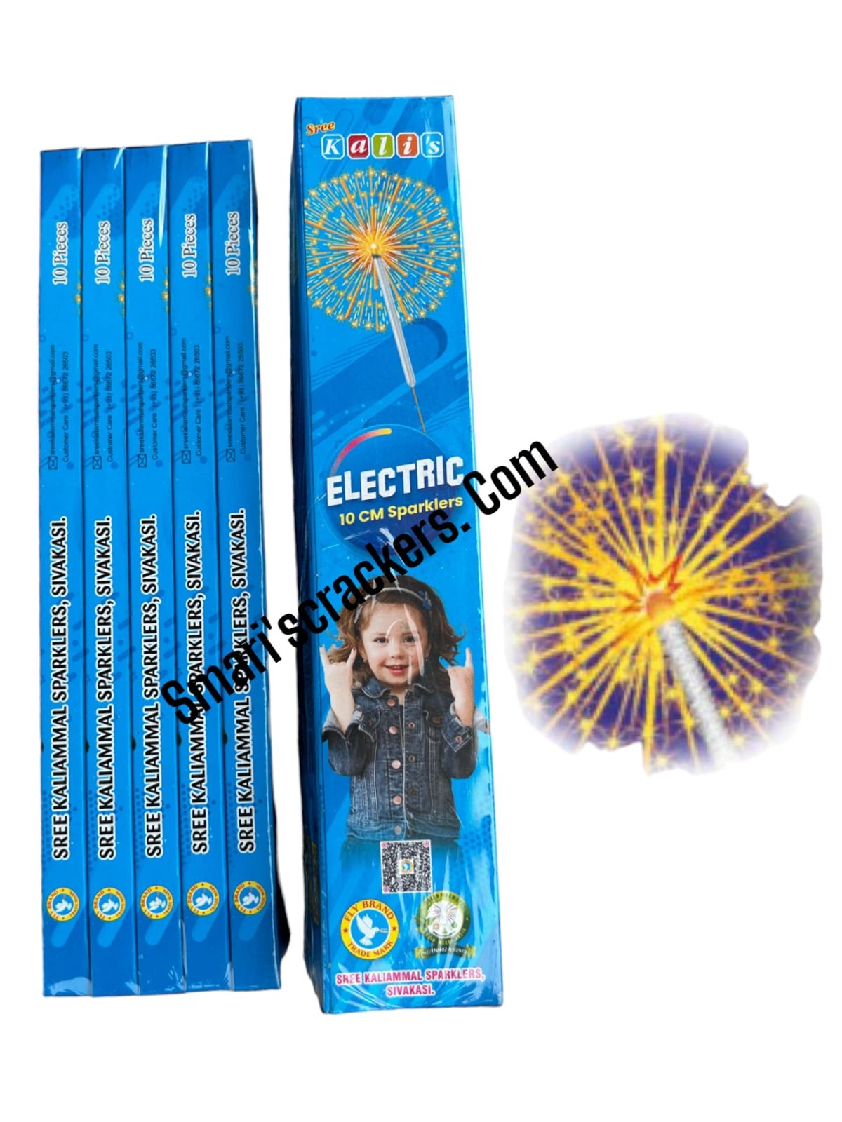 10 CM ELECTRIC SPARKLERS ( 10 PCS ) ( 5 BOX )