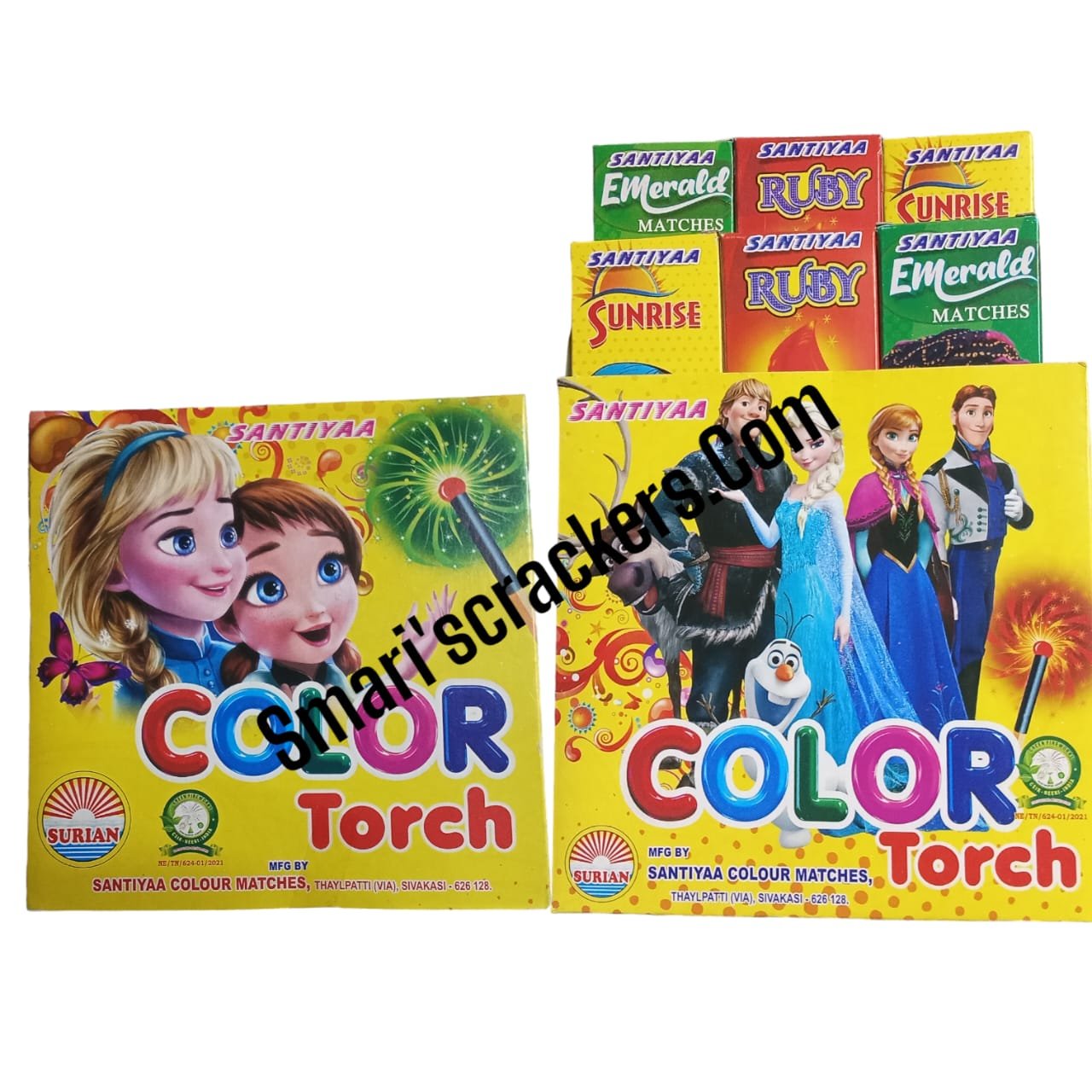 COLOUR TORCH 3 in 1 ( 1 BOX )