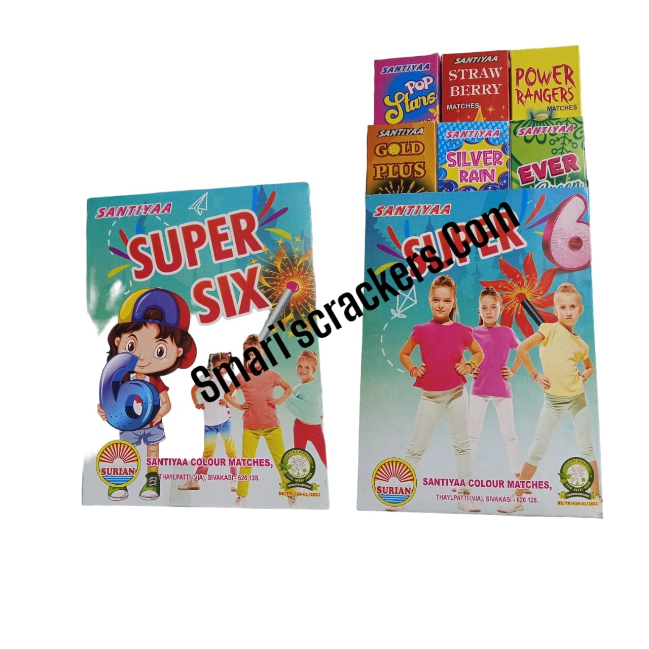 SUPER SIX 6 in 1 ( 1 BOX ) 