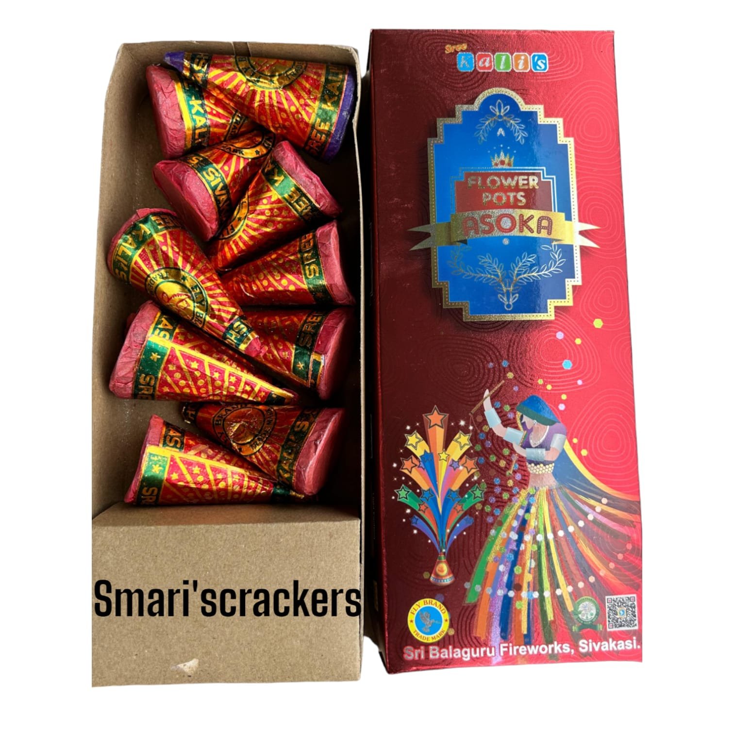 FLOWER POTS ASHOKA ( 10 pcs )